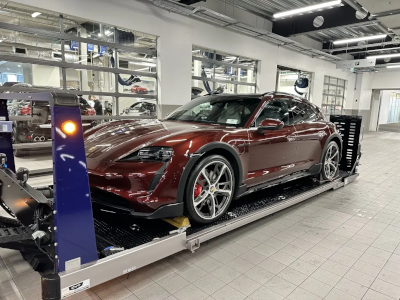 Image of back of tow truck